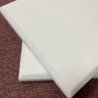 FORRO SOUND CHAMFER WHITE DENS 35KG/M3 622X622X50MM (14 PCS) - ECO