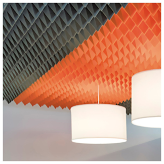 SONEX ILLTEC PYRAMID 25MM NATURAL 600X600MM